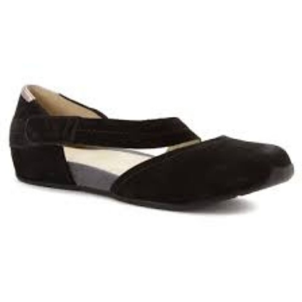OTBT Pacific City Flat Black Nubuck MaryJane Sz 9 (8.5)